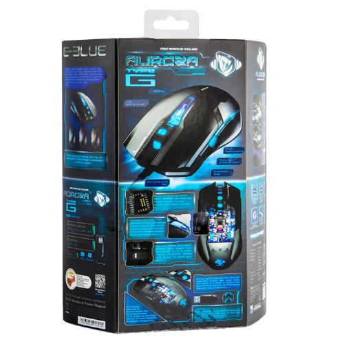 Tapis de souris Gaming E-Blue Auroza RGB - Large