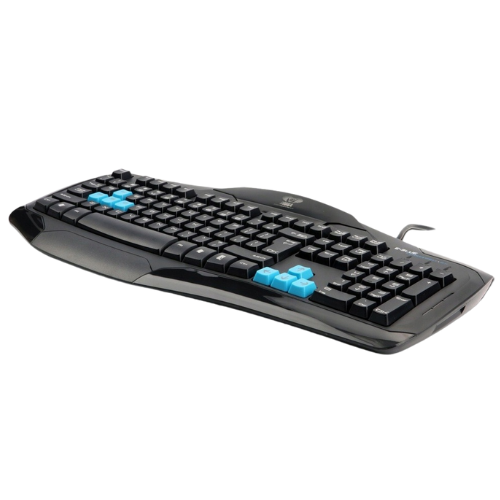 E-BLUE Clavier + Souris + Casque Gamer Pack 3 en 1 (EKM831BKBE-IU)