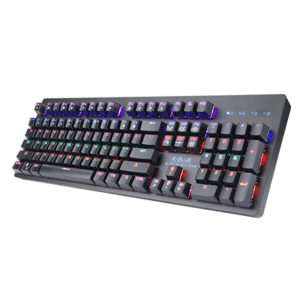 Clavier Gaming Mécanique RGB en Aluminium - Repose Poignet - E-Blue