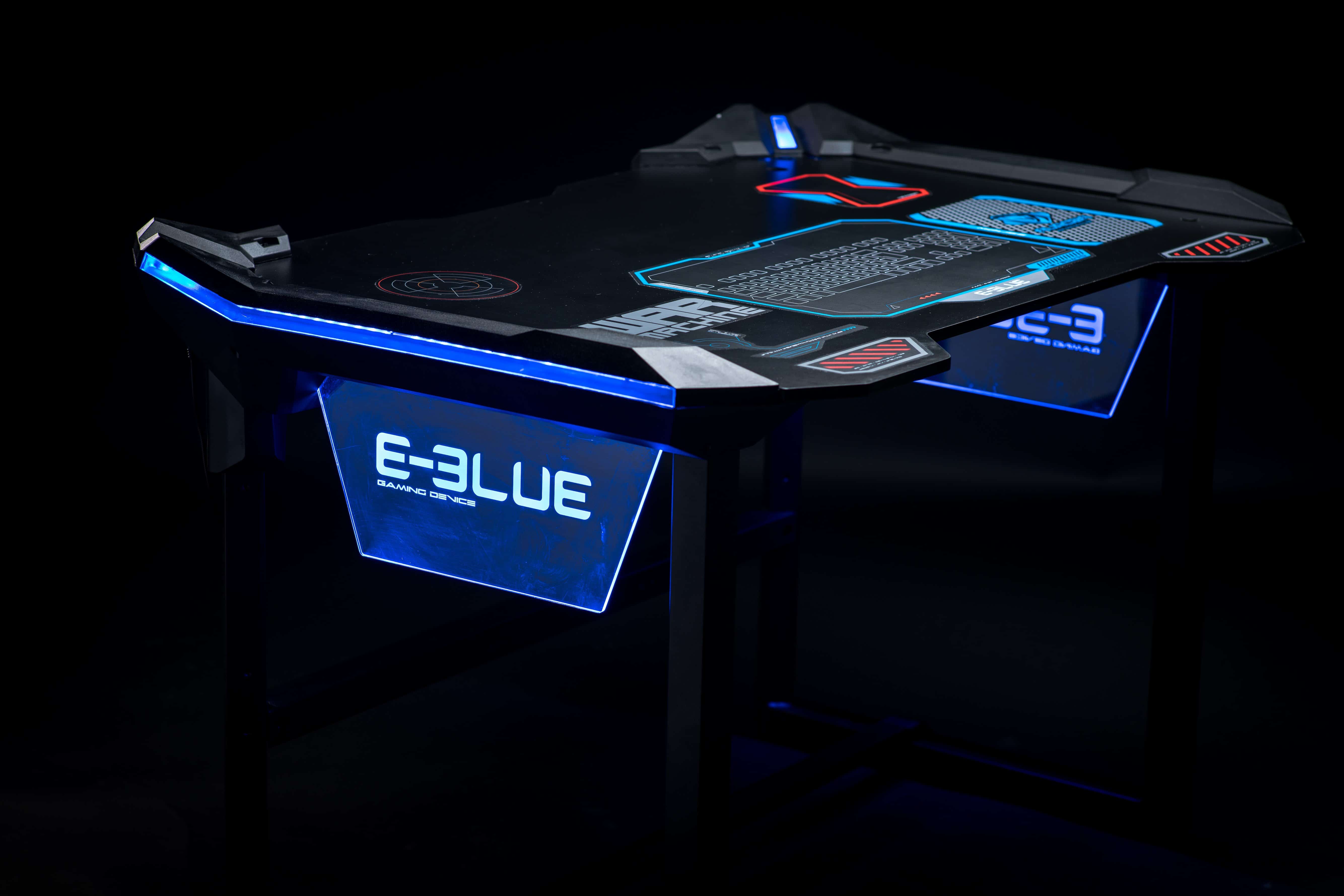 Table de Jeu E-SPORT LED connecté & Retro-Éclairée E-BLUE