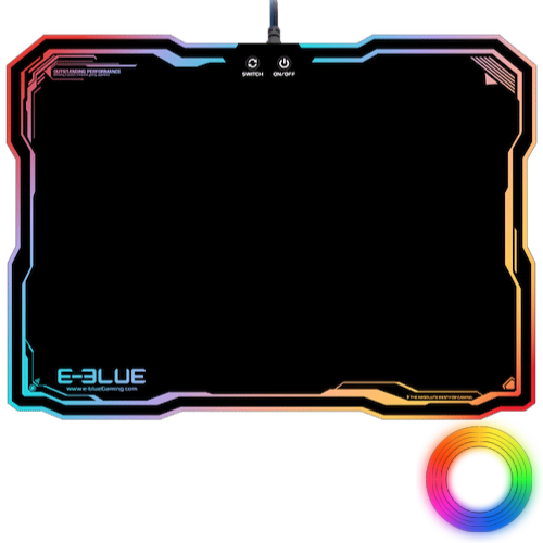 Tapis de souris gaming personnalisable RGB