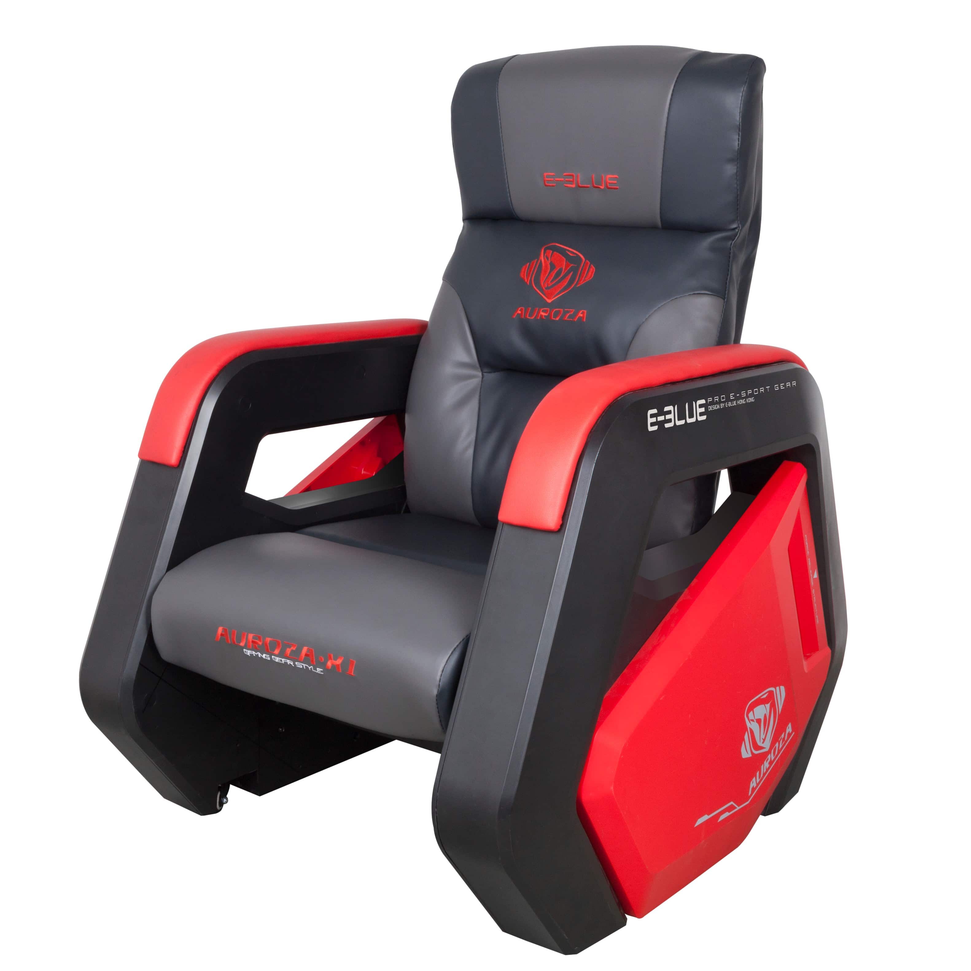 Sofa Gaming Inclinable au Design e-Sport Noir et Rouge - Auroza EEC333