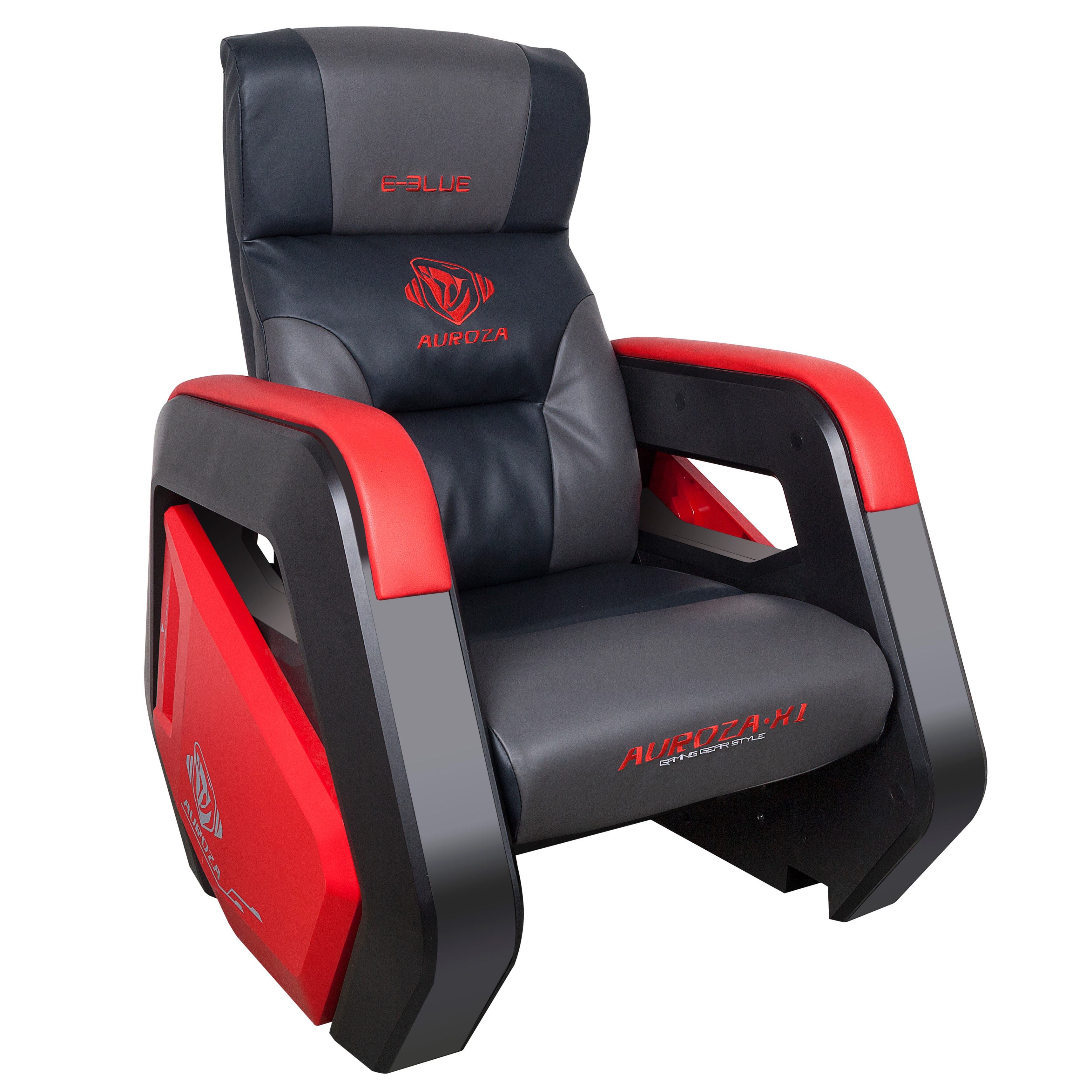 Sofa Gaming Inclinable au Design e-Sport Noir et Rouge - Auroza EEC333